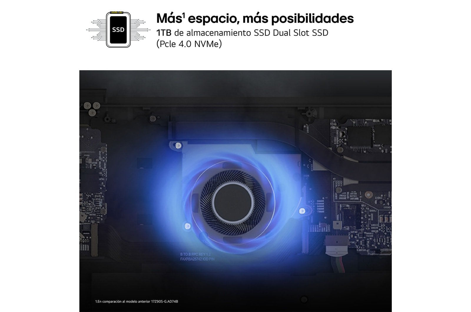 Portátil Gram 17 I7 16gb Ram 1tb Ssd Winhome