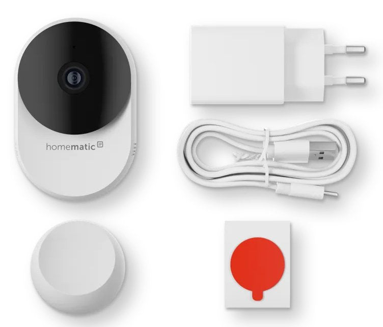 Homematic Ip Innenkamera ? Basic (Hmip-Ci-B) (Wei Schwarz, 3 Mp, Wlan)