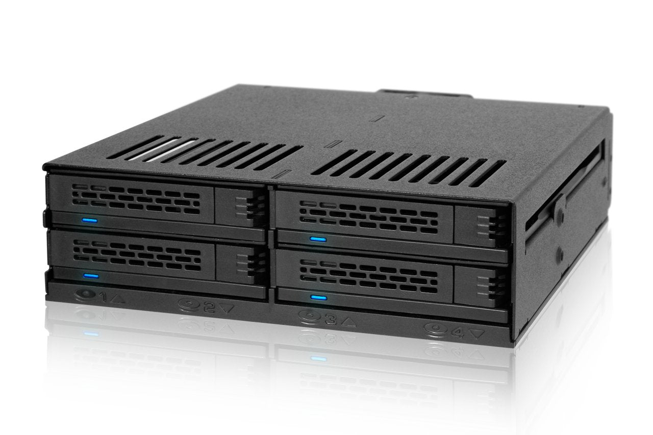 Icydock 4x 2.5 Sata/Sas In 1x5 25 Bay Mobile Rack Screwless