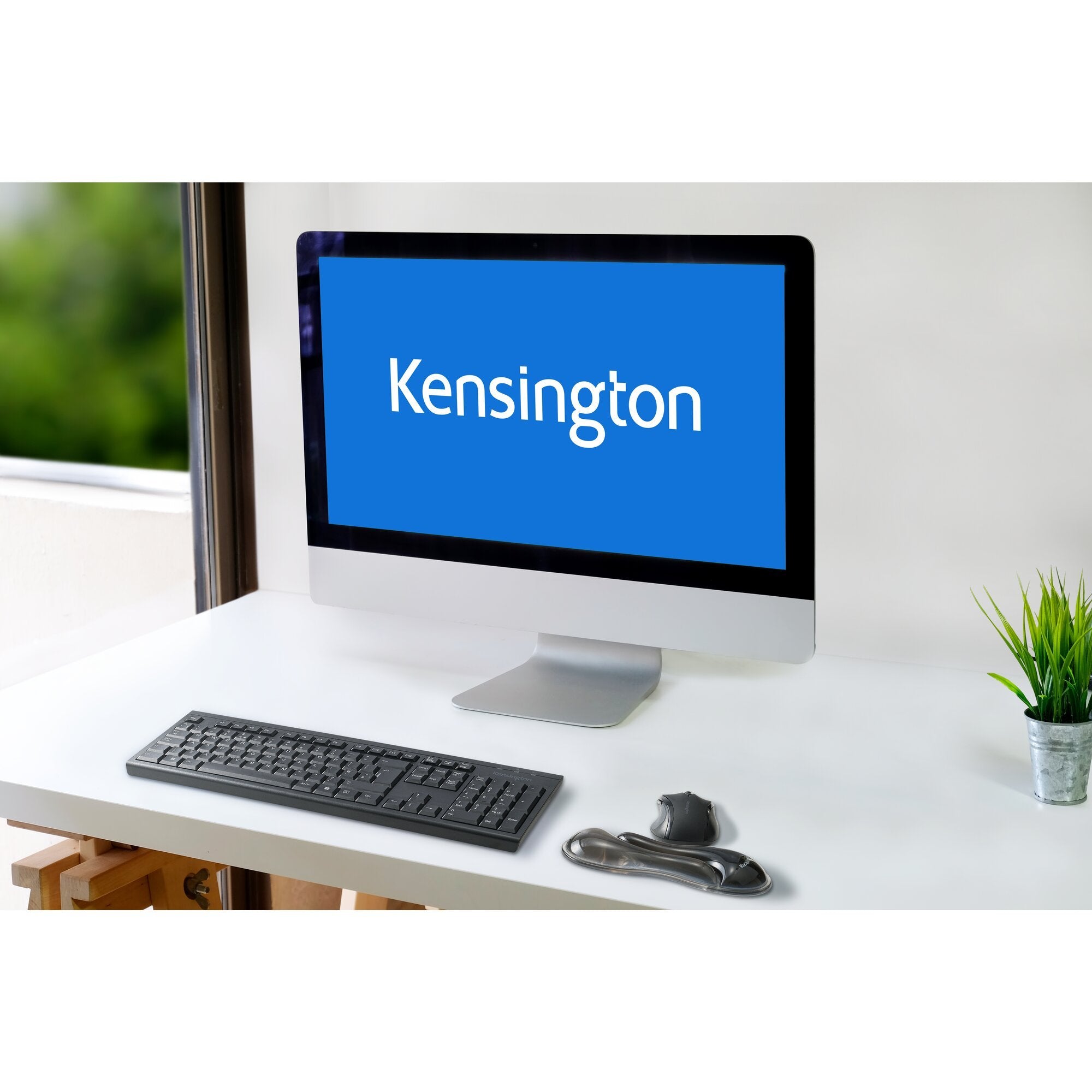 EAN 0085896624387 - Kensington Slim Duo Gel descansa muñecas Gel, Termoplástico de poliuretano (TPU) imagen 2