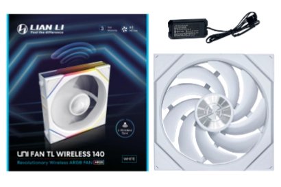Ventilador De Caja Lian Li Uni Fan Tl Wireless Reverse Rgb - 14cm (Blanco)