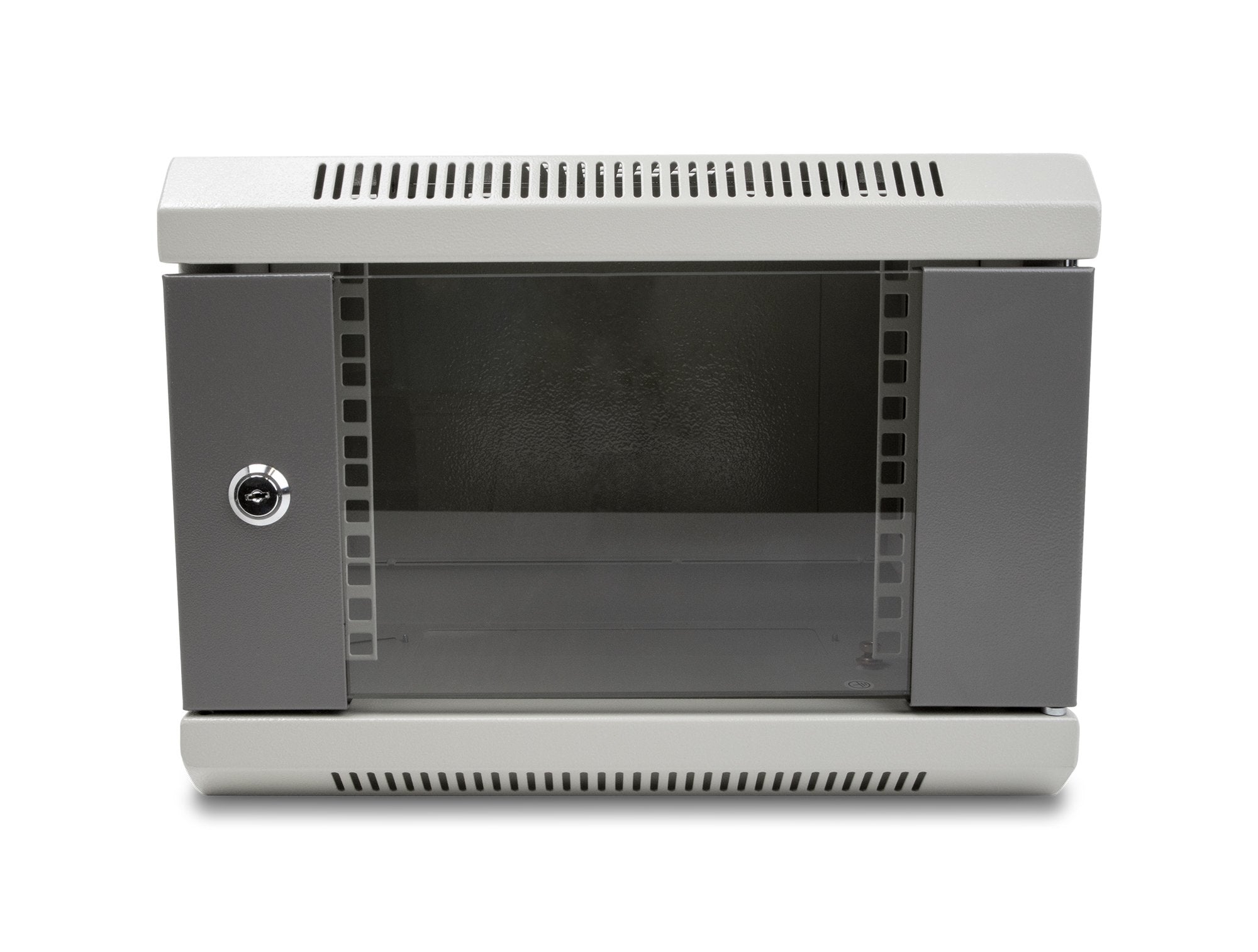 Delock 43416 Gabinete De Red De 10" Con Puerta De Vidrio 4u Gris