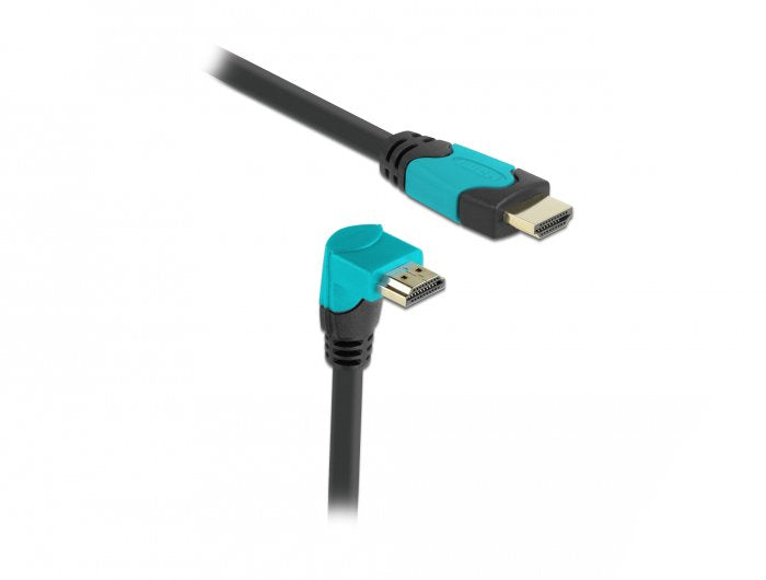 Delock High Speed Cable Hdmi Macho Gerade A Macho 90° Unten Angular 2 M