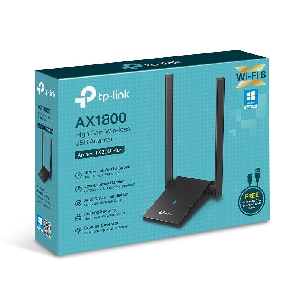 EAN 4897098687888 - TP-Link Archer TX20U Plus WLAN 1800 Mbit/s imagen 6