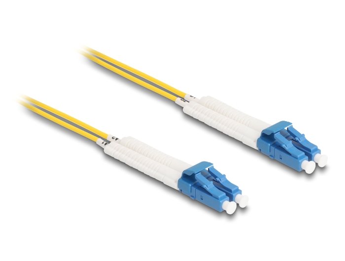 Delock Lwl Cable Lc Duplex A Lc Duplex Singlemode Os2 Winkelbar 5 M