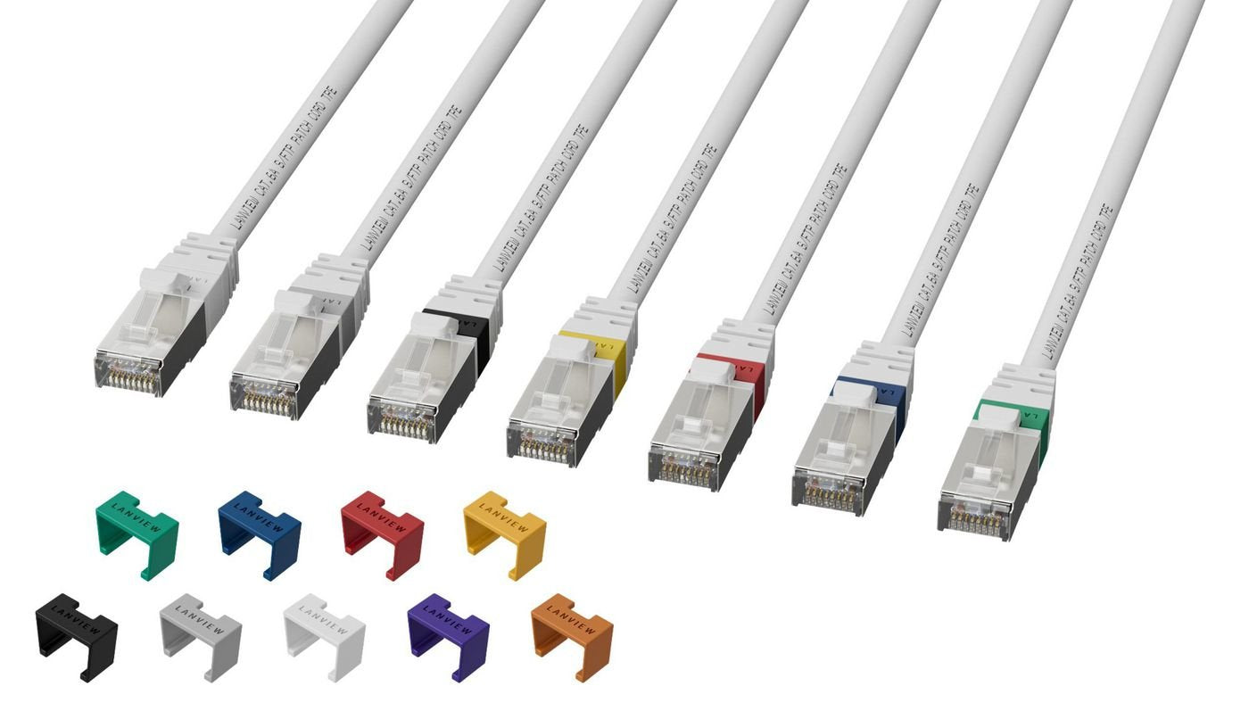 Cat6a S/Ftp 3m White Lszh,  High-Flex