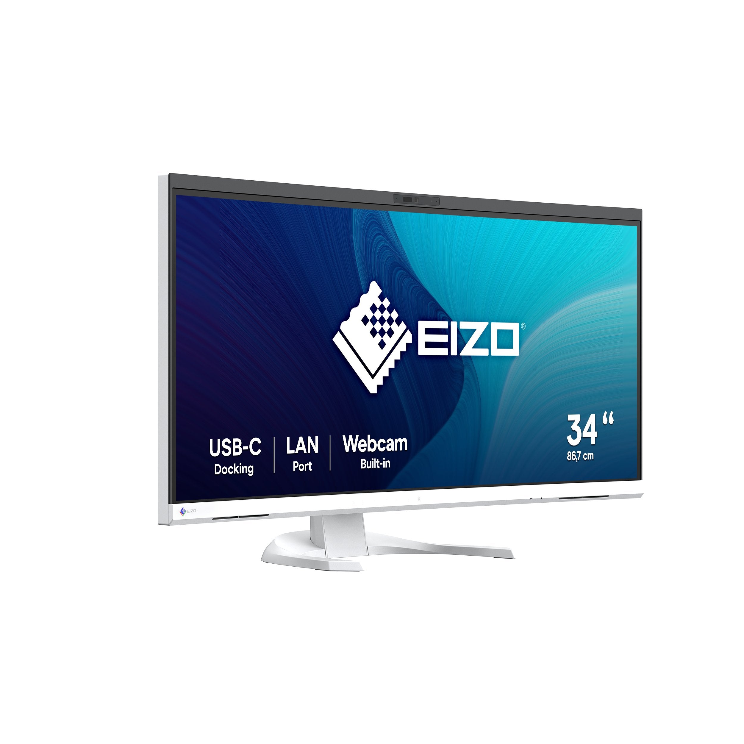 Monitor Eizo 86.7cm 34,1" Ev3450xc-Wt 21:9 4k 2xhdmi+Dp+Usb-C Curv