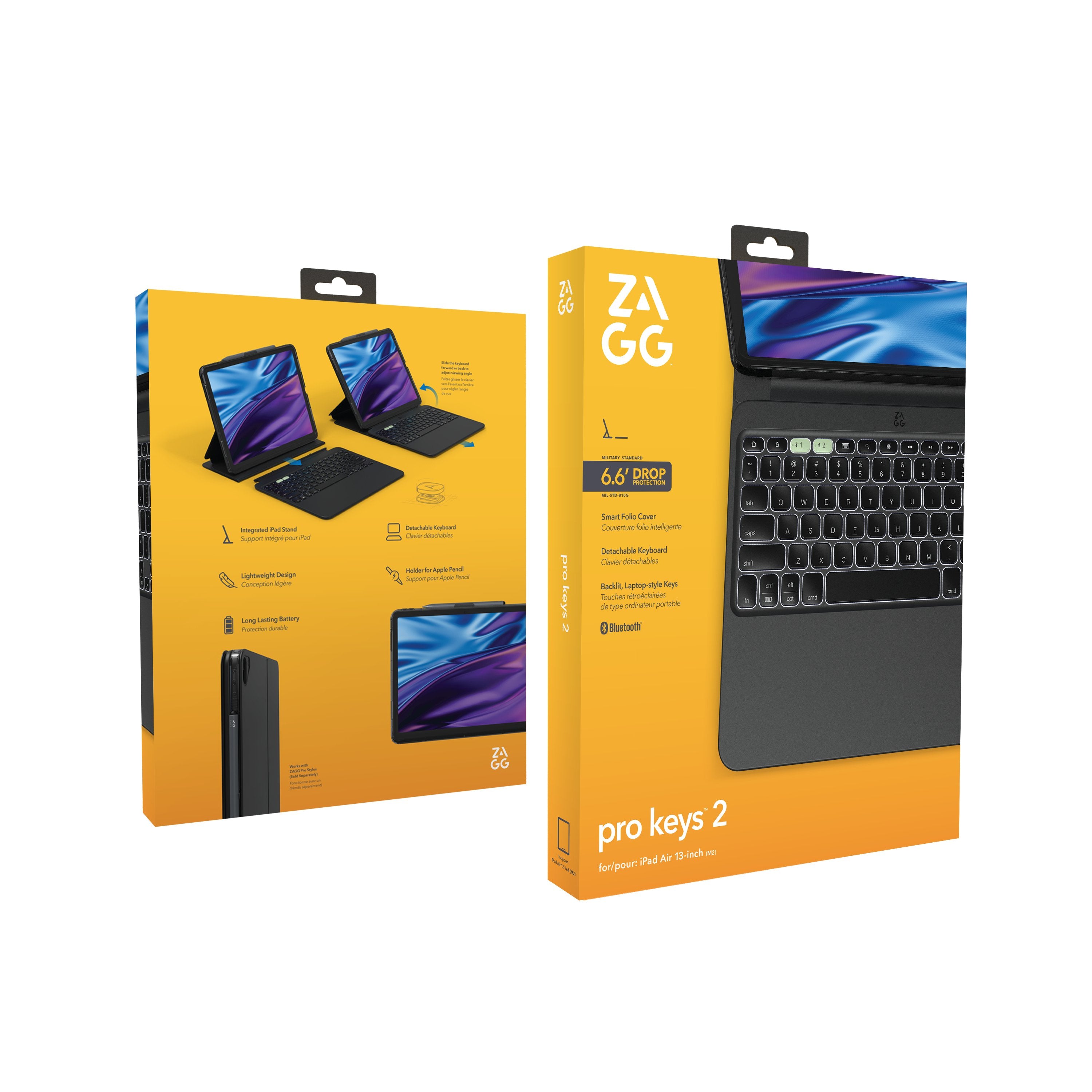 EAN 0840390314956 - ZAGG Pro Keys 2 QWERTZ Alemán Bluetooth Negro imagen 10
