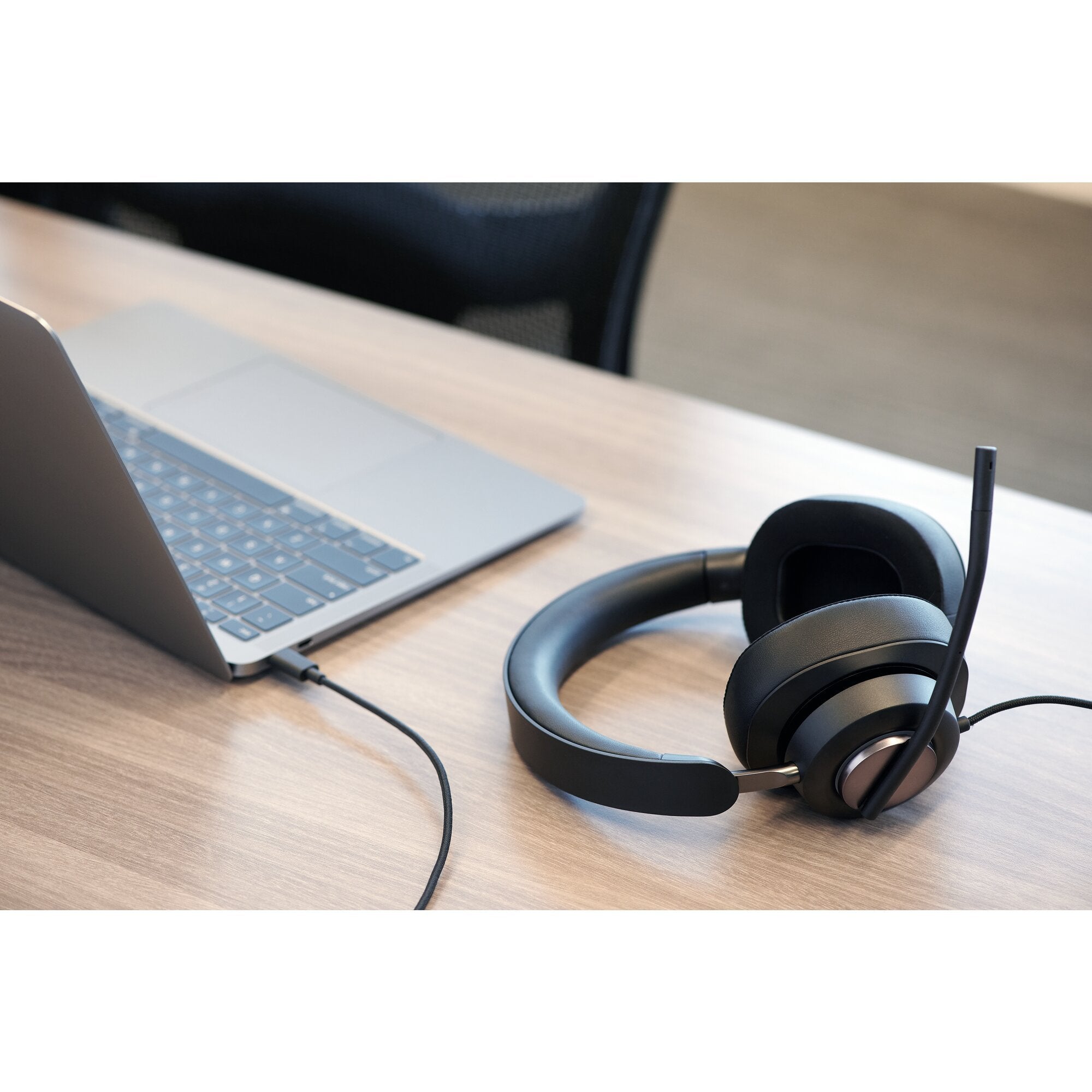 EAN 0085896834519 - Kensington H2000 Alámbrico Diadema Oficina/Centro de llamadas USB Tipo C Negro imagen 3