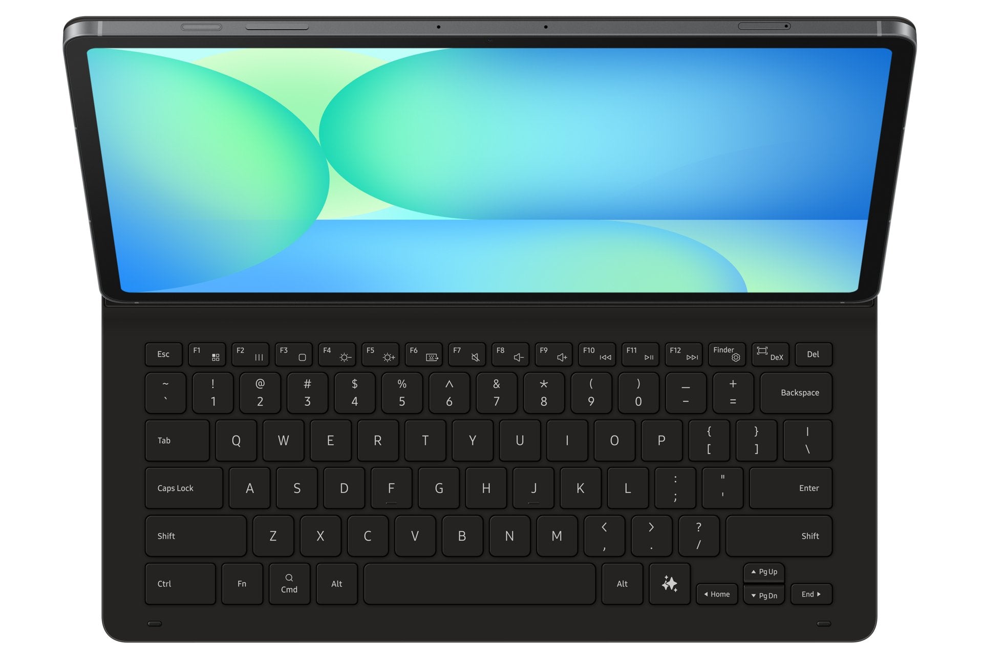 EAN 8806097333241 - Samsung EF-DX620 QWERTZ Alemán Pogo pin Negro imagen 12