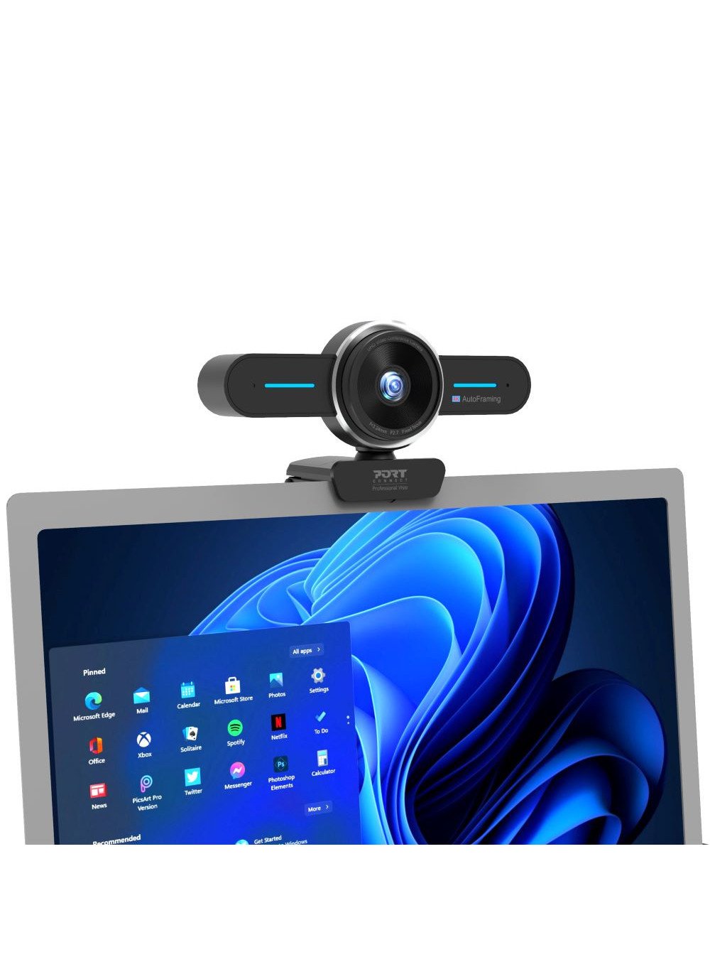 Port Designs Web Cam 4k Stereo