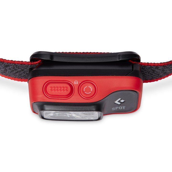 Linterna Frontal Black Diamond Spot 400 Negra Y Roja