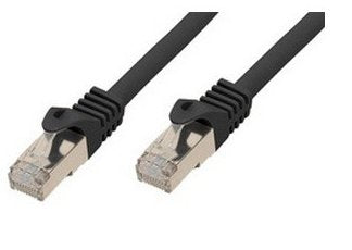 Shiverpeaks Rj45 Cable De Red S Ftp, Cat7 Lszh 0,25m Negro