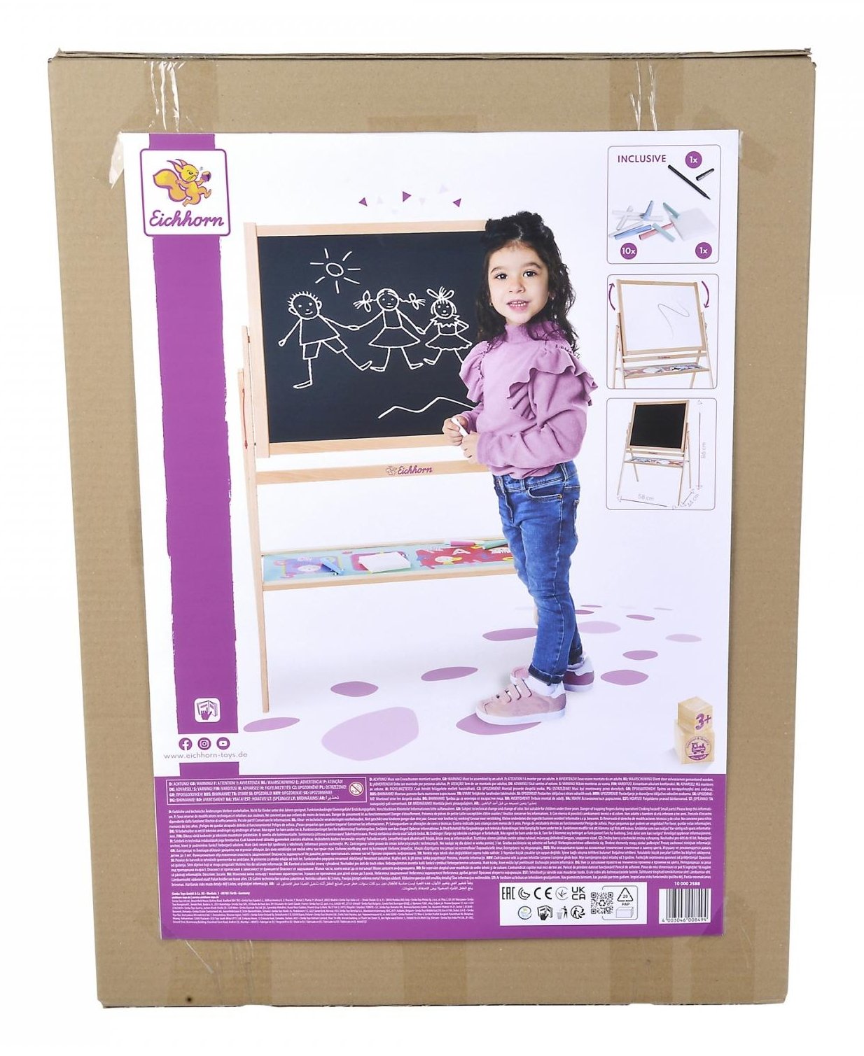 EAN 4003046008494 - Eichhorn Standing Blackboard imagen 10