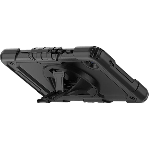 Funda Tablet Samsung Galaxy Tab A9 Shockproof Rotating 360º Negro Just In Case Fuenda A Prueba De Golpes/ Compatible Samsung Galaxy Tab A9/ Protección De 3 Capas De Cuerpo Completo/ Negro