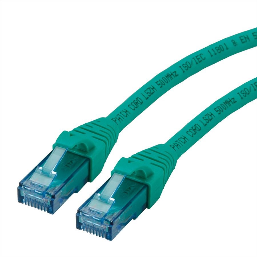 Roline Cable De Red Cat.6a Utp, Component Level, Lsoh, Grn, 15 M