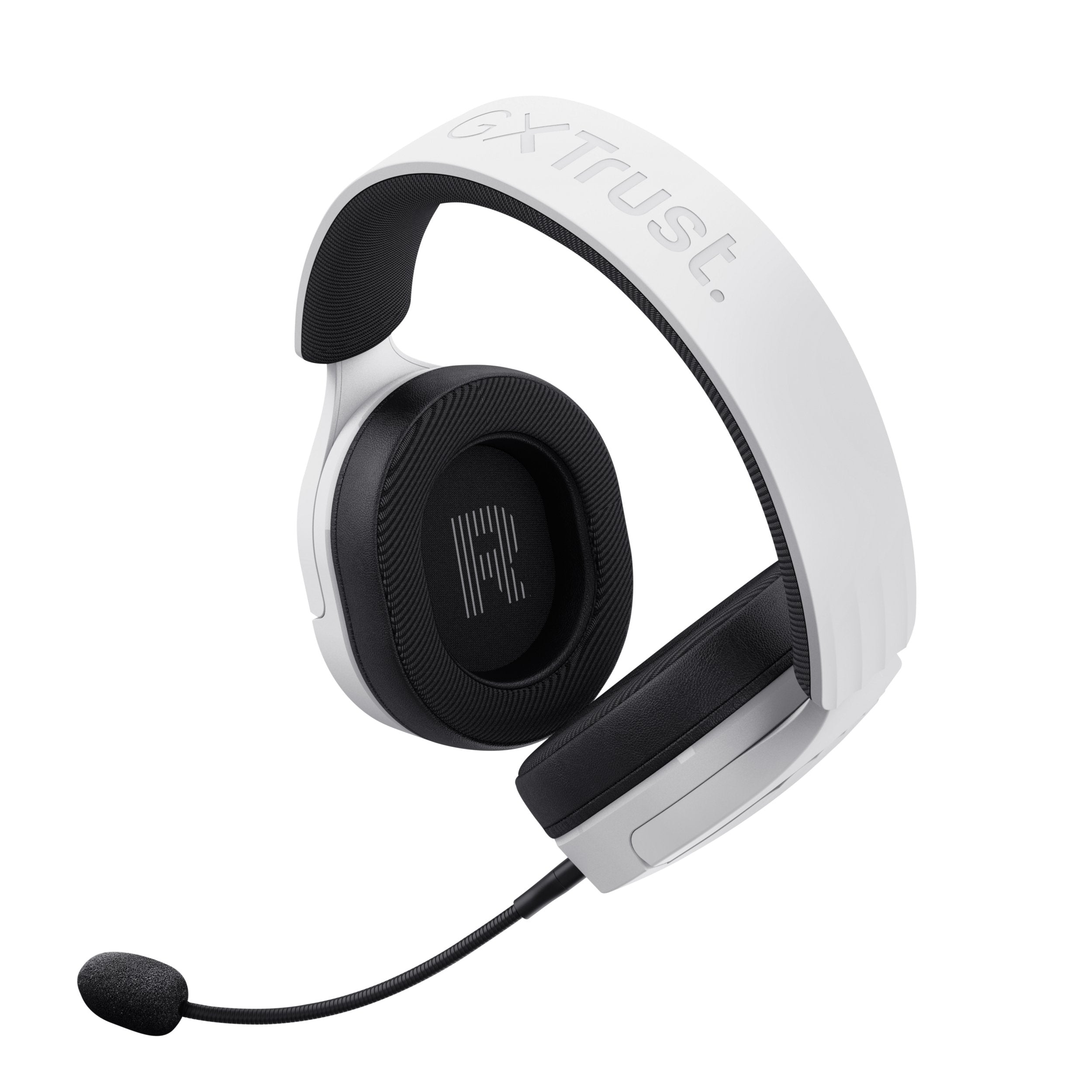 Auriculares Gaming Con Micrófono Trust Gaming Gxt 489 Fayzo Jack 3.5 Blancos