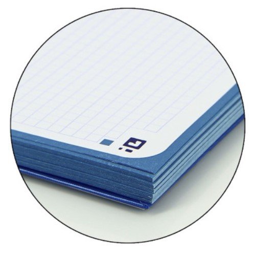 Oxford Cuaderno Europeanbook 1 Touch Microperforado Write & Erase A4+ 80h 5x5mm T/Extradura Azul Denim
