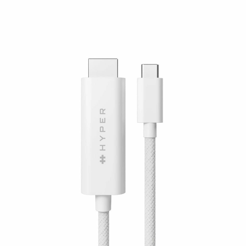 Cable Hyper 4k Usb-C A Hdmi - Blanco