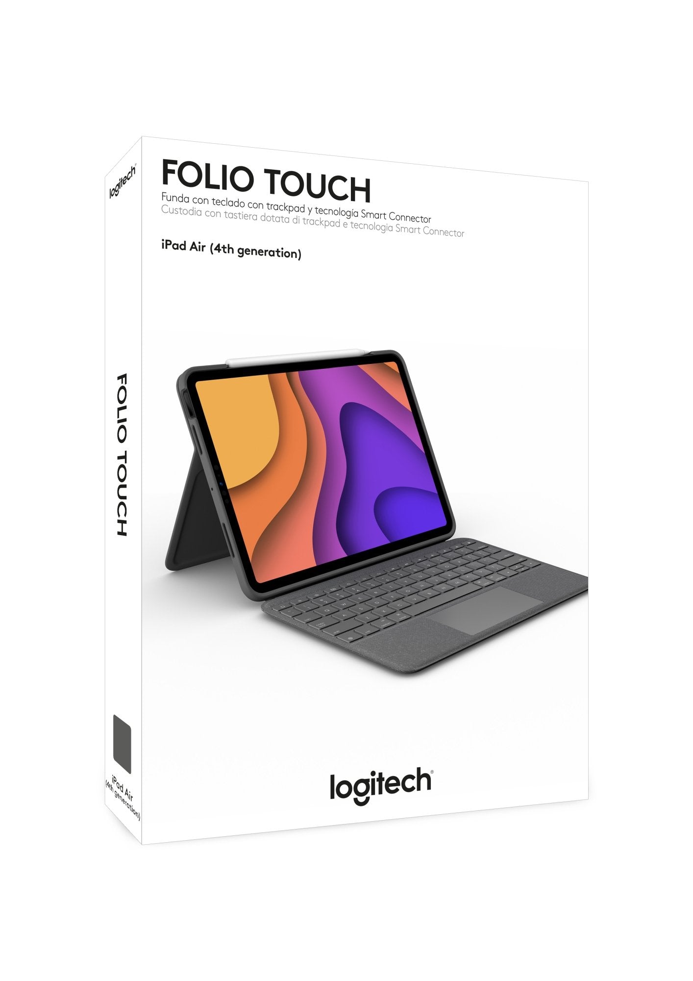 EAN 5099206093454 - Logitech Folio Touch AZERTY Francés Smart Connector Gris imagen 17