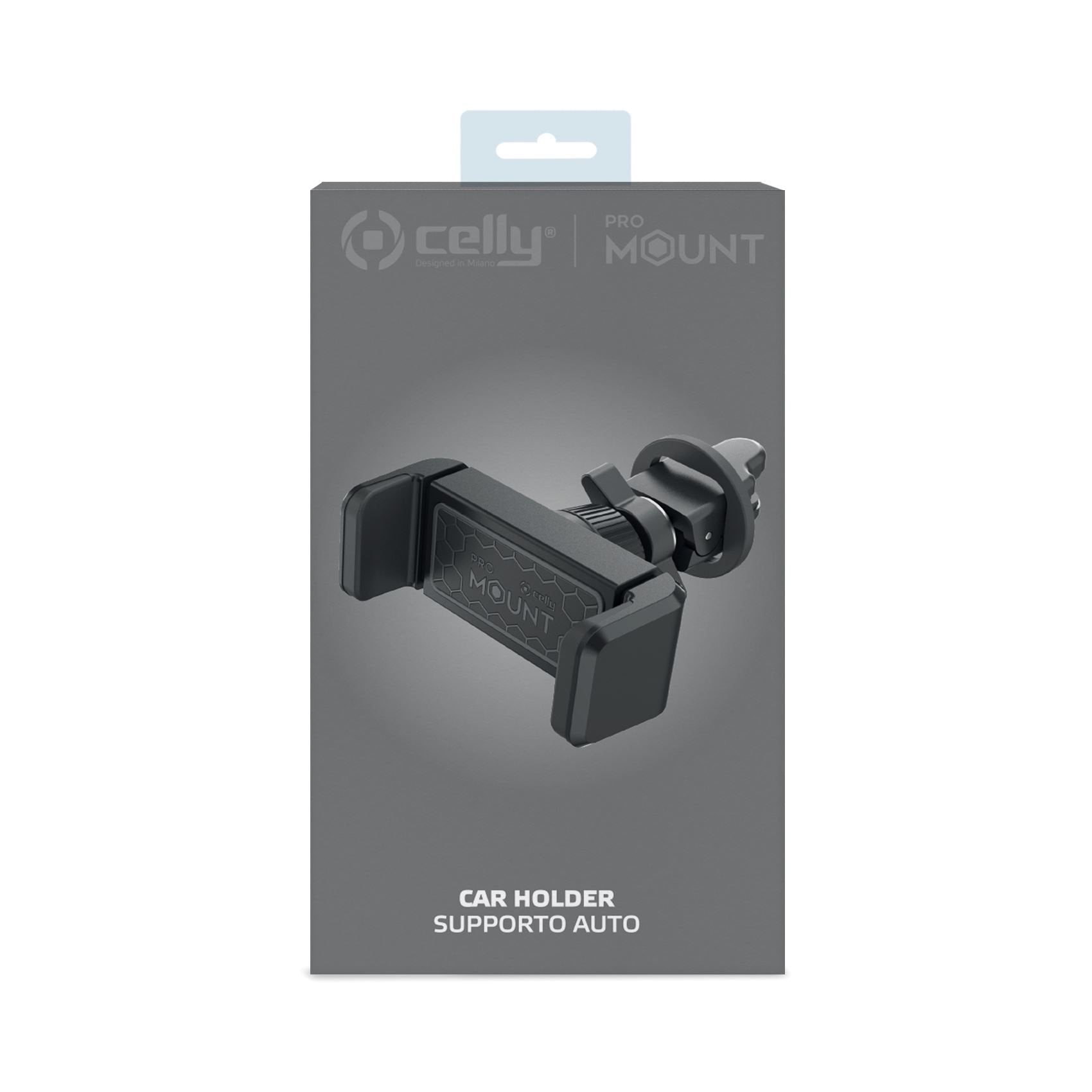 Celly Mountvent360bk Soporte Teléfono Móvil/Smartphone Negro Soporte Activo Para Teléfono Móvil