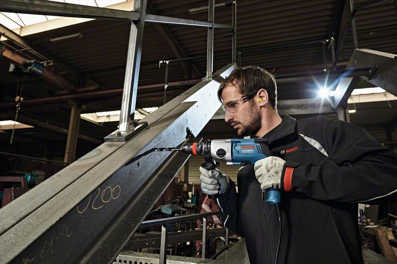 Taladro Bosch Gbm 13-2 Re (Azul, 750 Vatios) 06011b2002