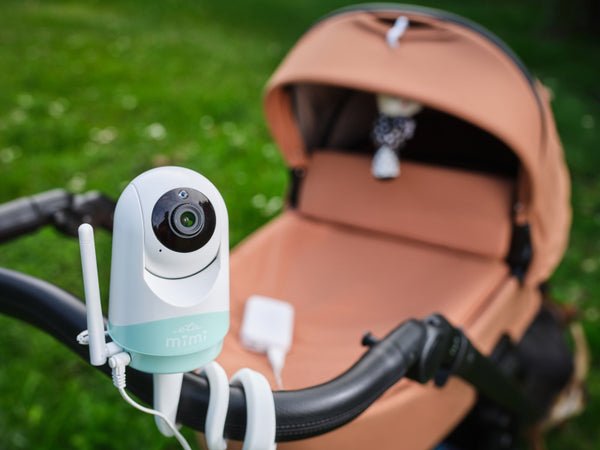 Eta Eta530690000 Mimi Baby Monitor, Flexible Camera, White Green