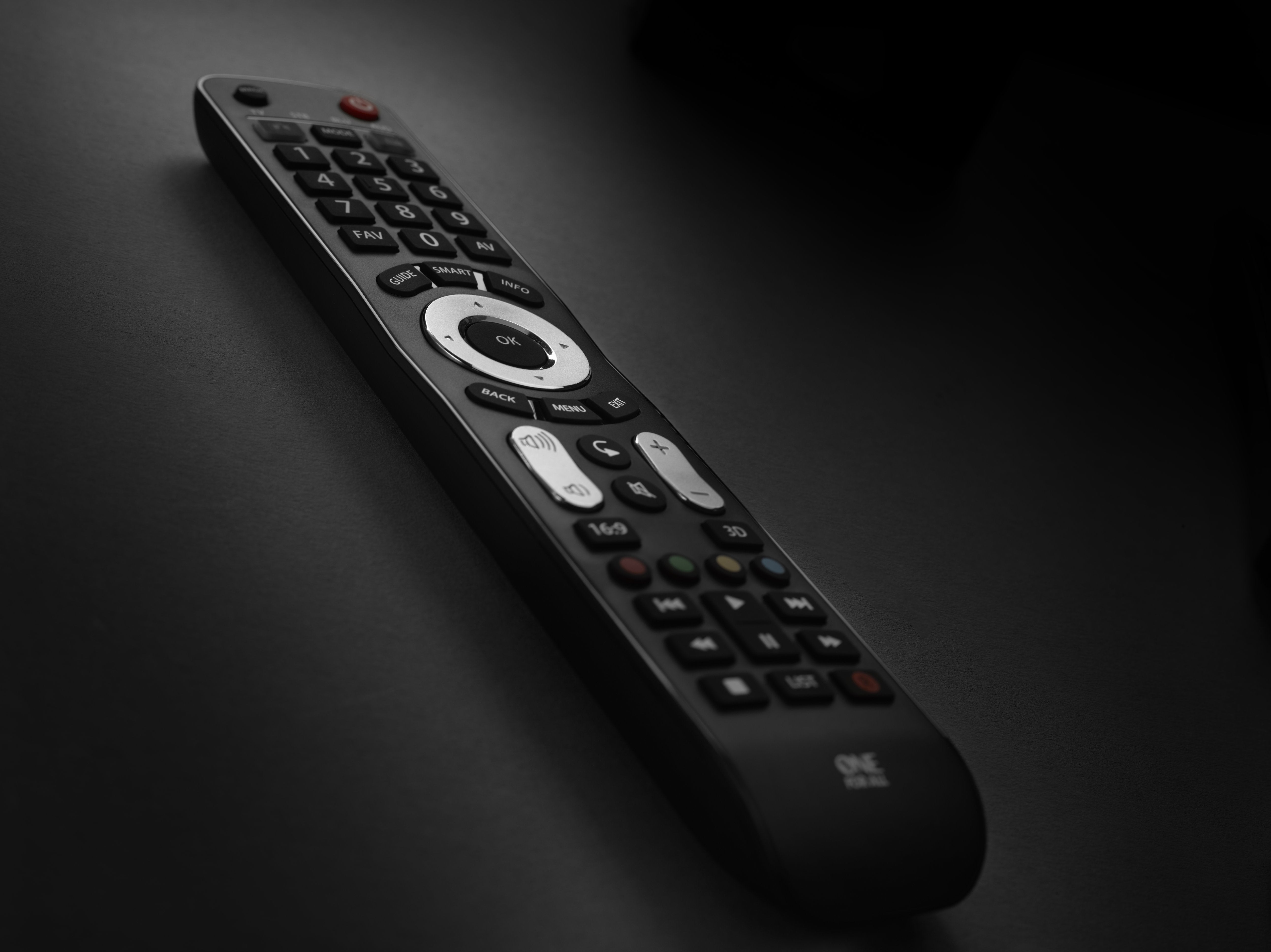 One For All Evolve 4 Mando A Distancia Ir Inalámbrico Cable, Dtt, Dvd/Blu-Ray, Consola De Juegos, Sistema De Cine En Casa, Iptv, Sat, Stb, Smartphone, Tnt, Tv, Receptor De Televisión Botones