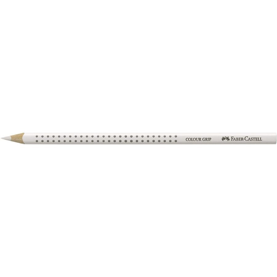 Lápiz De Color Faber-Camell Color Grip Blanco