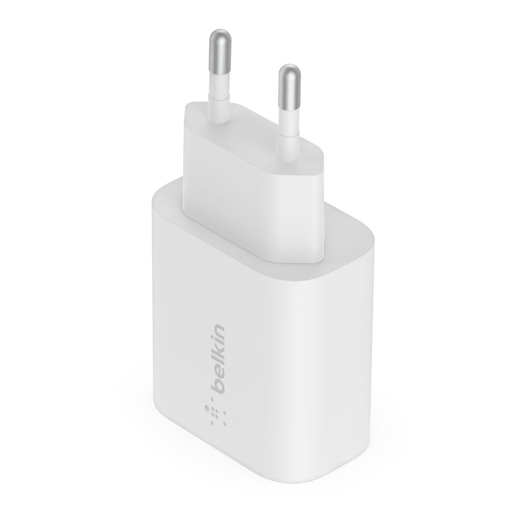 Cargador De Pared Belkin 25w Pps + Usb-C - Ltg 1m