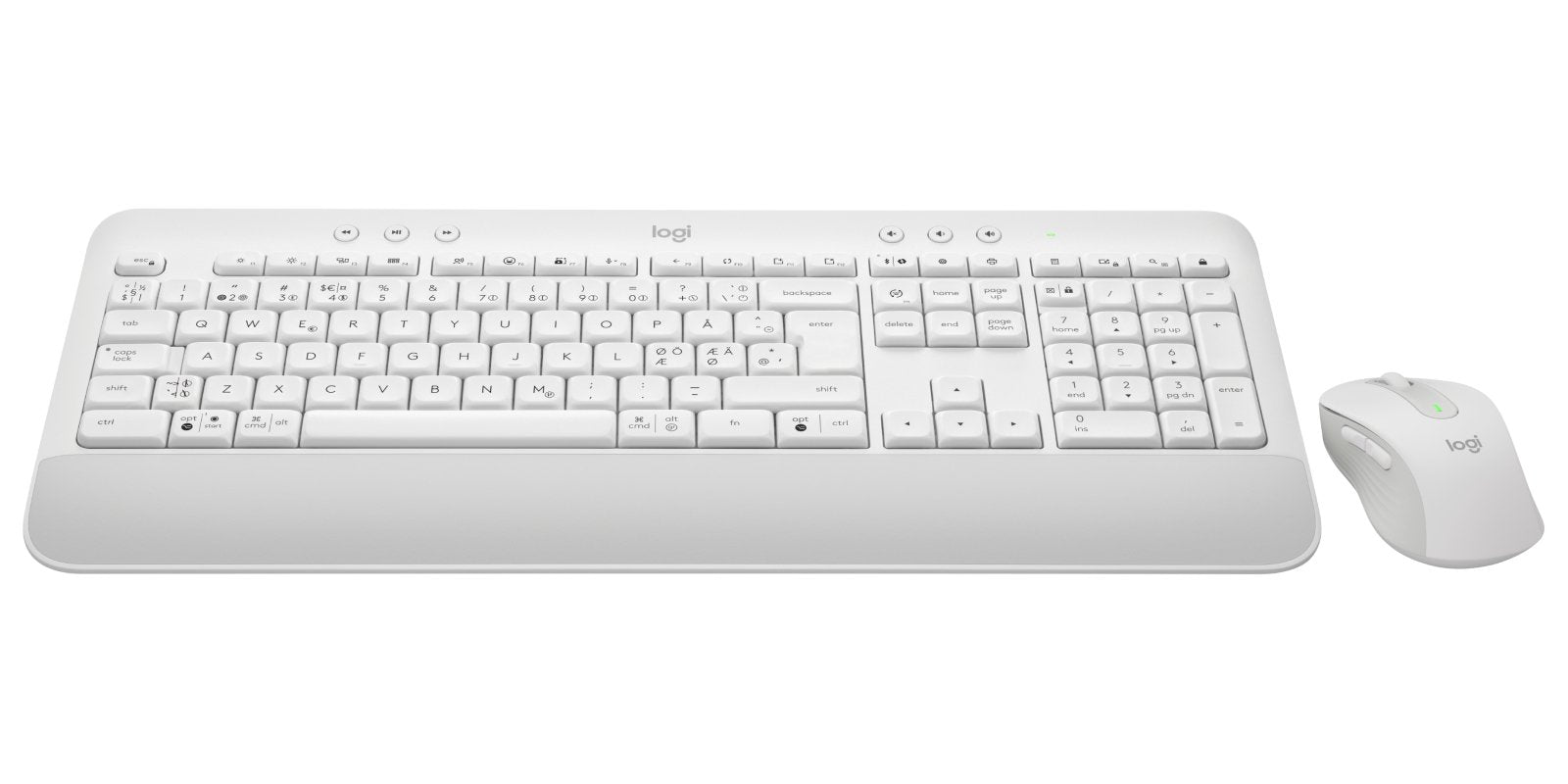 EAN 5099206105485 - Logitech 920-011038 teclado Ratón incluido Oficina Bluetooth QWERTY Nórdico Blanco imagen 2