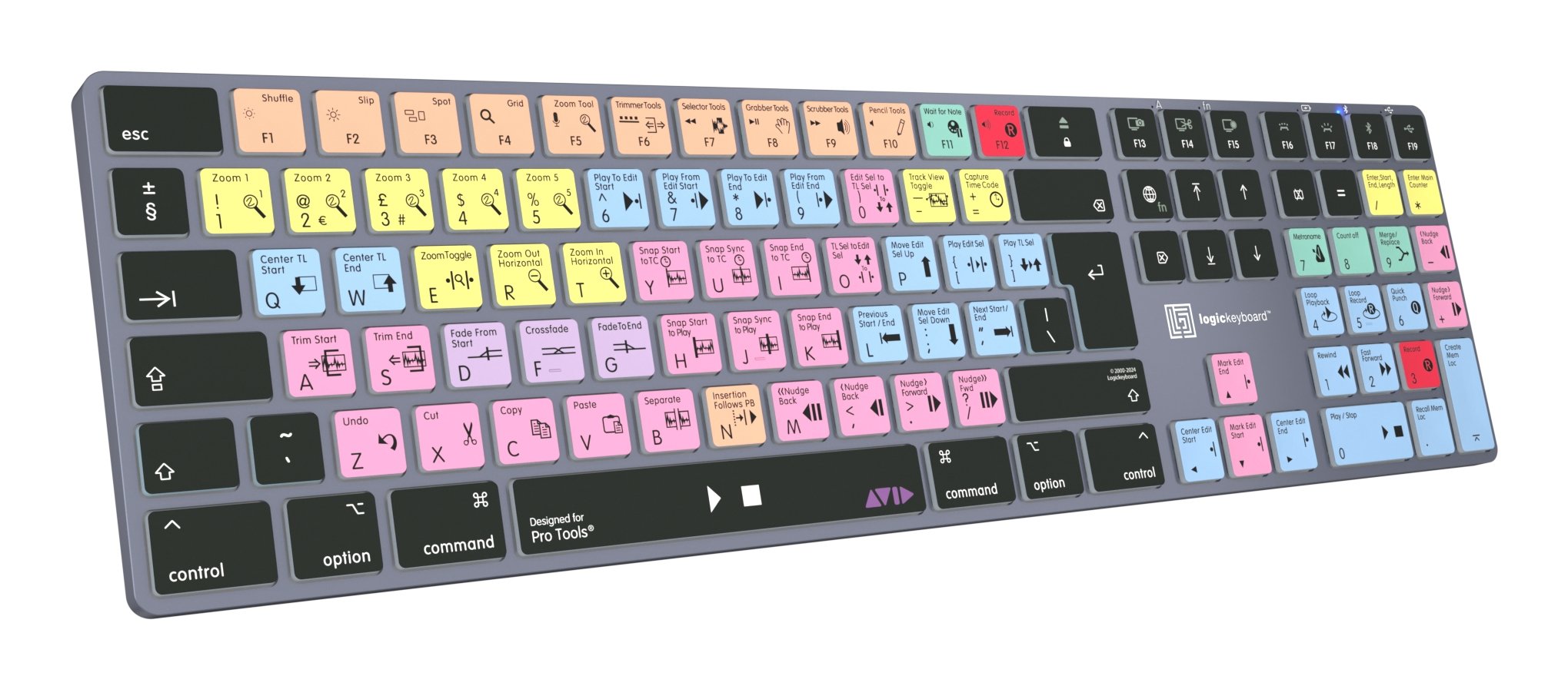 EAN 5707795022099 - Logickeyboard LKB-PT-TM teclado Oficina Bluetooth QWERTZ Alemán Gris, Titanio imagen 4