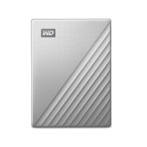EAN 0718037864112 - Western Digital WDBFTM0040BSL-WESN disco duro externo 4 TB USB Tipo C 3.2 Gen 1 (3.1 Gen 1) Plata imagen 1