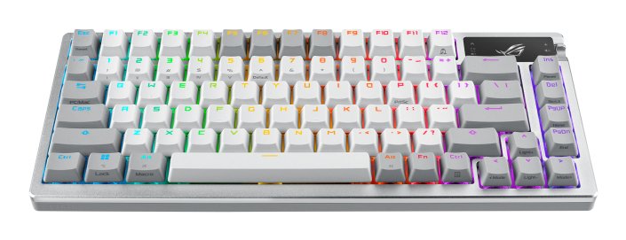 Teclado Francés Asus Rog Azoth Teclado Gaming Blanco