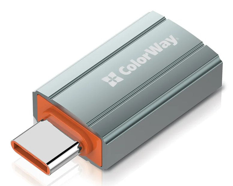 EAN 4823108616401 - Colorway CW-AD-AC cable USB USB 2.0 0 m USB A USB C 0,48 Gbit/s Gris imagen 2