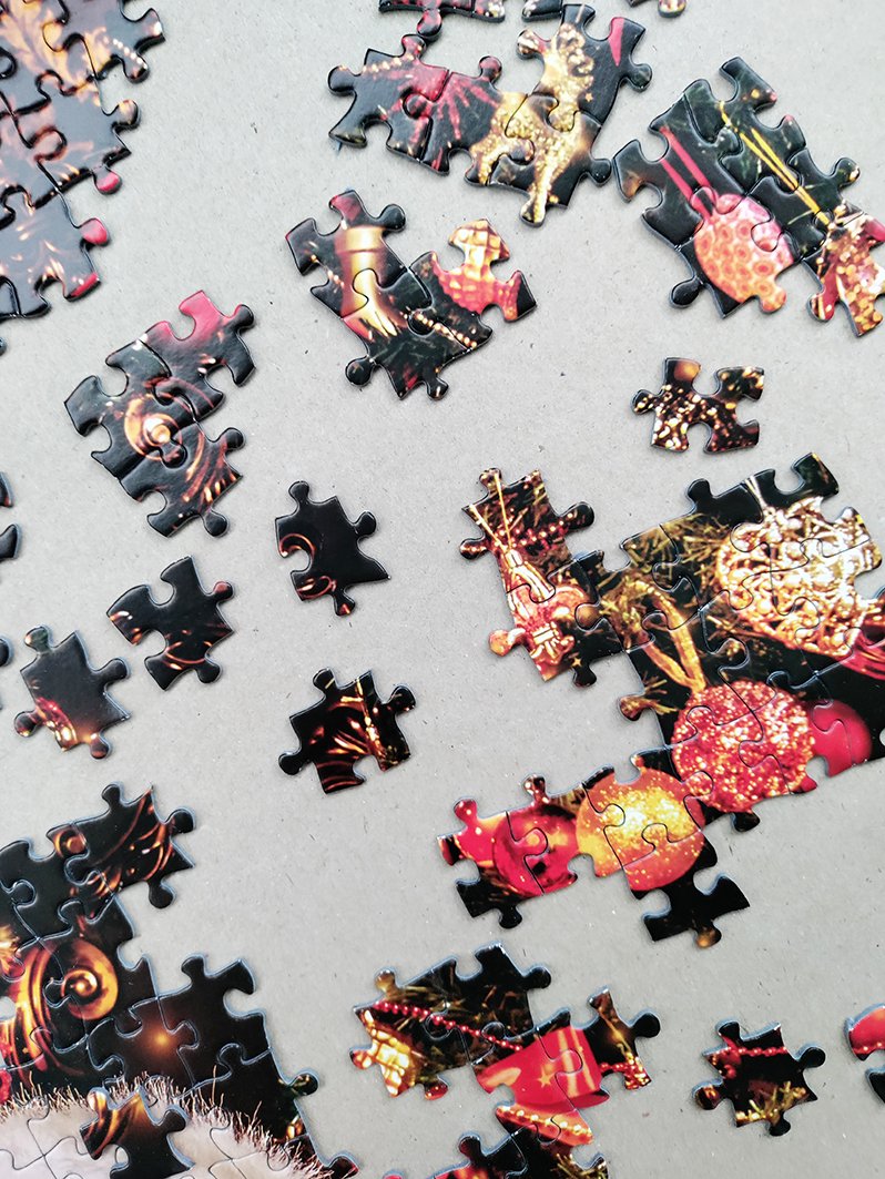 Puzzle 1000 Elementów Swiety Mikolaj W Swoim Domu