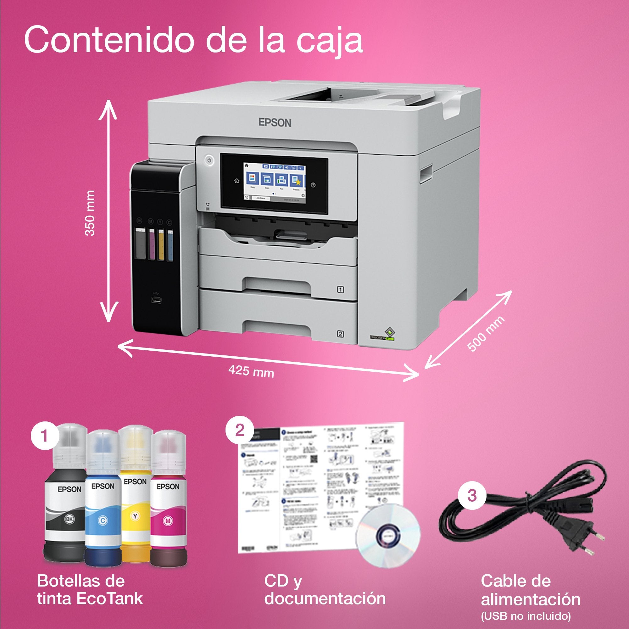 EAN 8715946734644 - Epson EcoTank Pro ET-5885 imagen 3