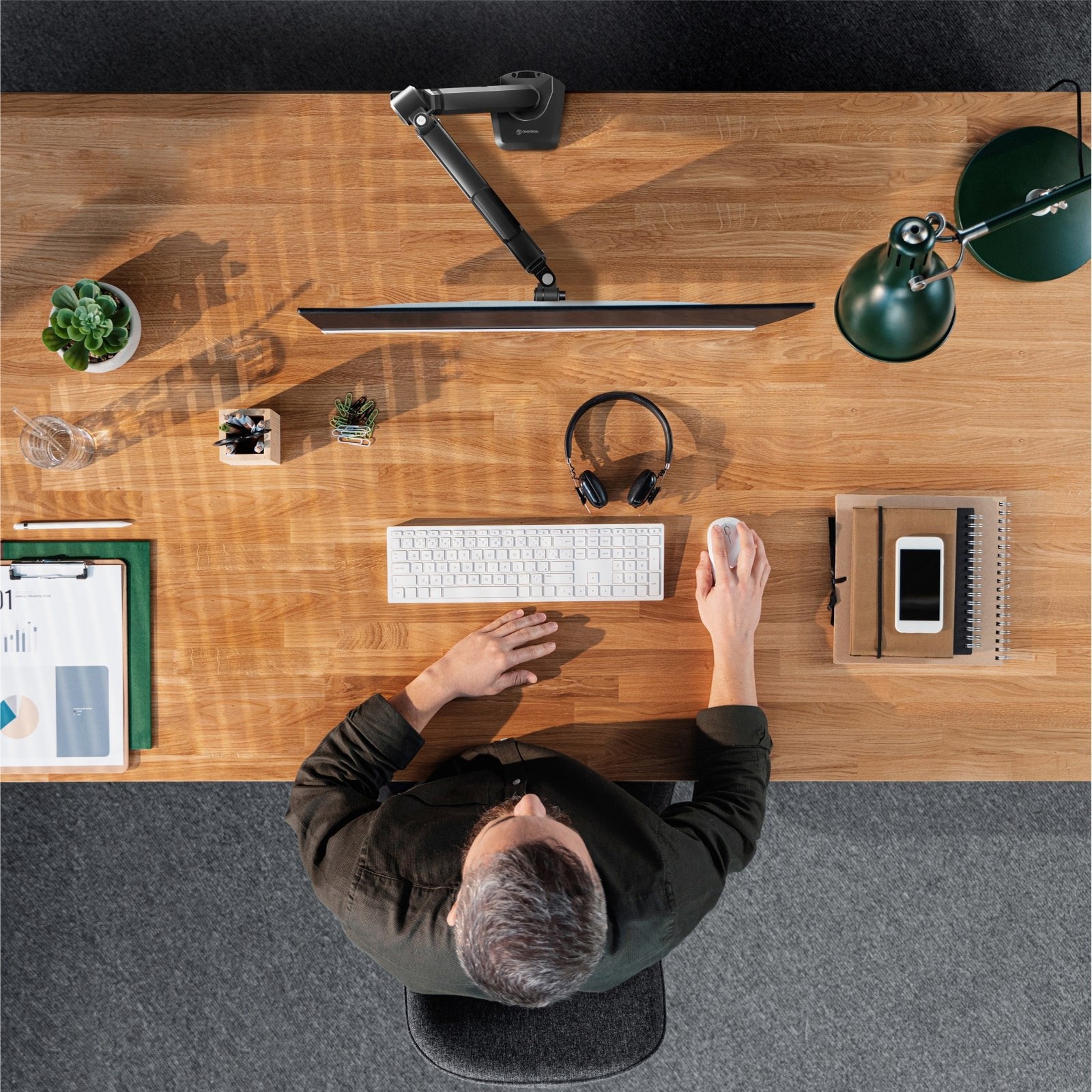 EAN 4603728443492 - ONKRON G90 86,4 cm (34") Escritorio imagen 4