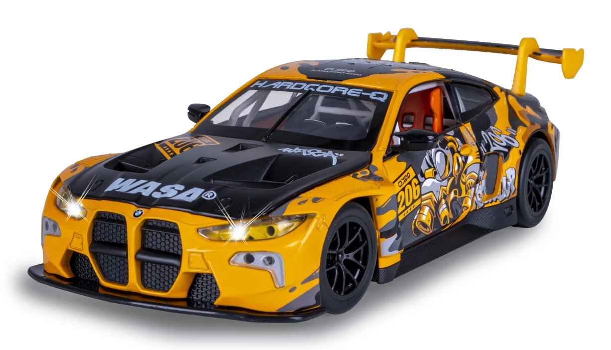 Jamara Bmw M4 Gt3 1:24 Amarillo 3+