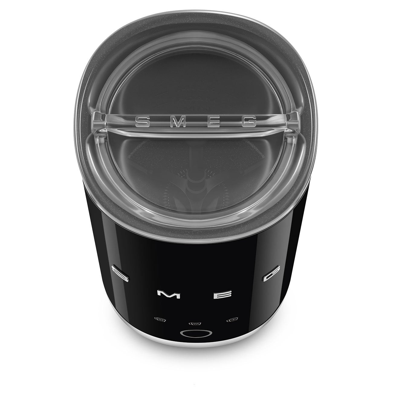 EAN 8017709353155 - Smeg MFF02BLEU espumador o calentador de leche Calentador/espumador de leche automático Negro imagen 6