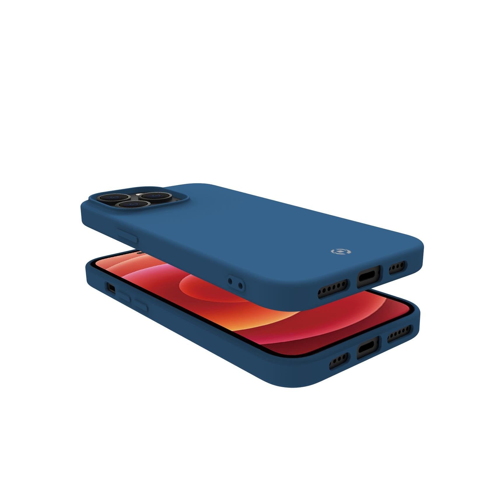 Celly Cromo Funda Para Iphone 14 Pro  (6.1") Azul