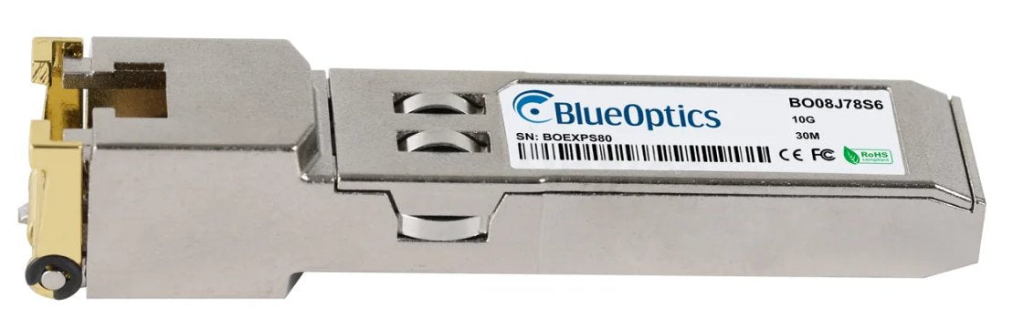 Blueoptics Opnsense Decsfpp10geth Blueoptics Bo08j78s6 Sfp+ Transceiver, Cobre Rj45, 10gbase-T, 30m