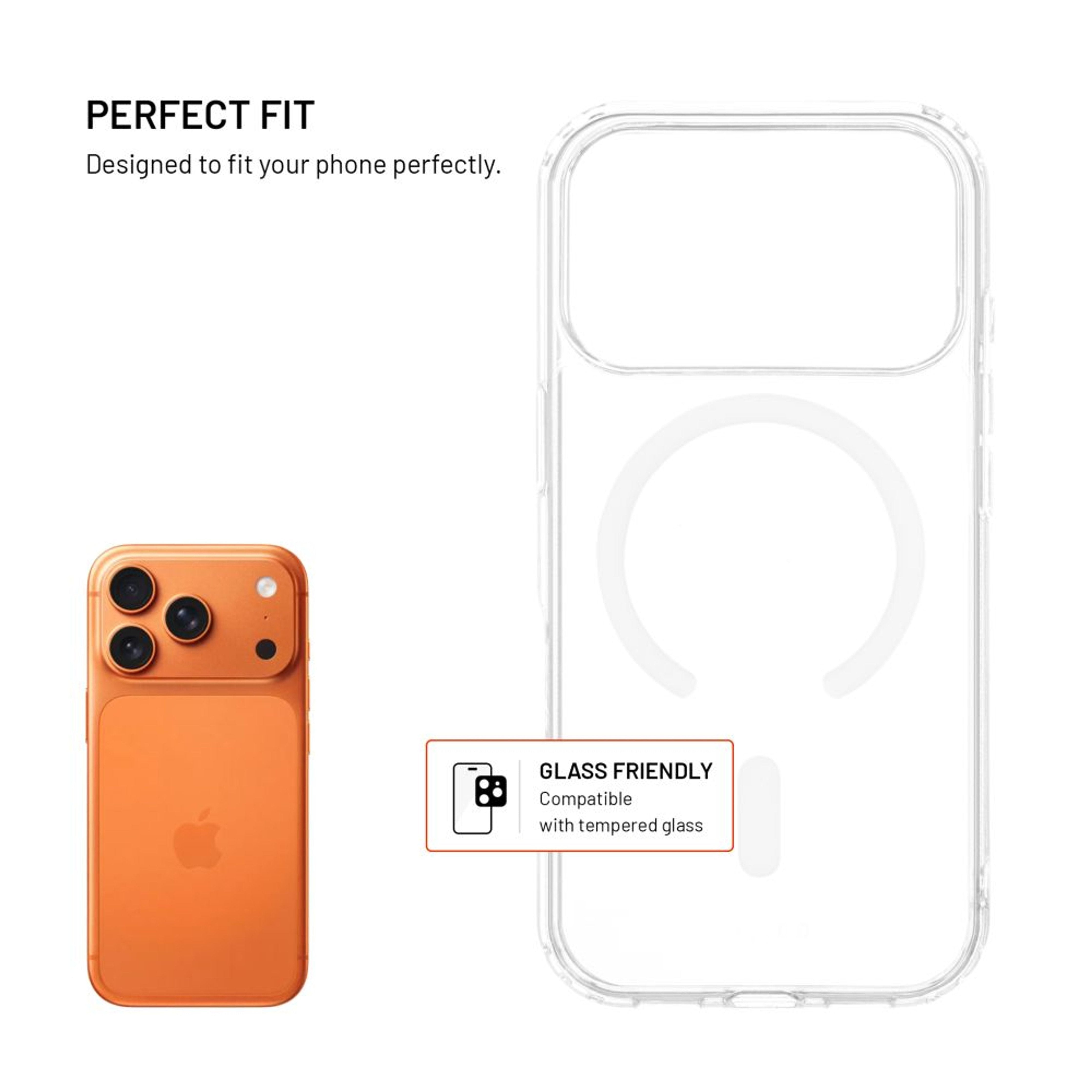 EAN 8591680187157 - FIXED MagPure funda para teléfono móvil 16 cm (6.3") Transparente imagen 2