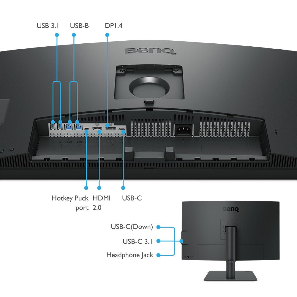 Monitor Led 27" Benq Pd2705u Ips 4k Uhd Hdr10 Hdmi Dp