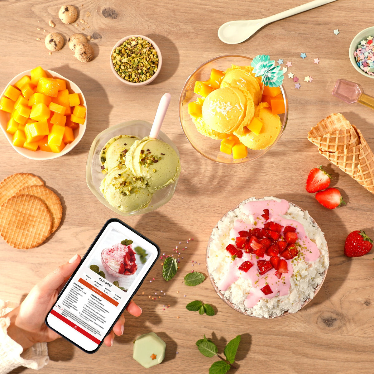 Tefal Ig 602 A Dolci Eisbereiter Rise