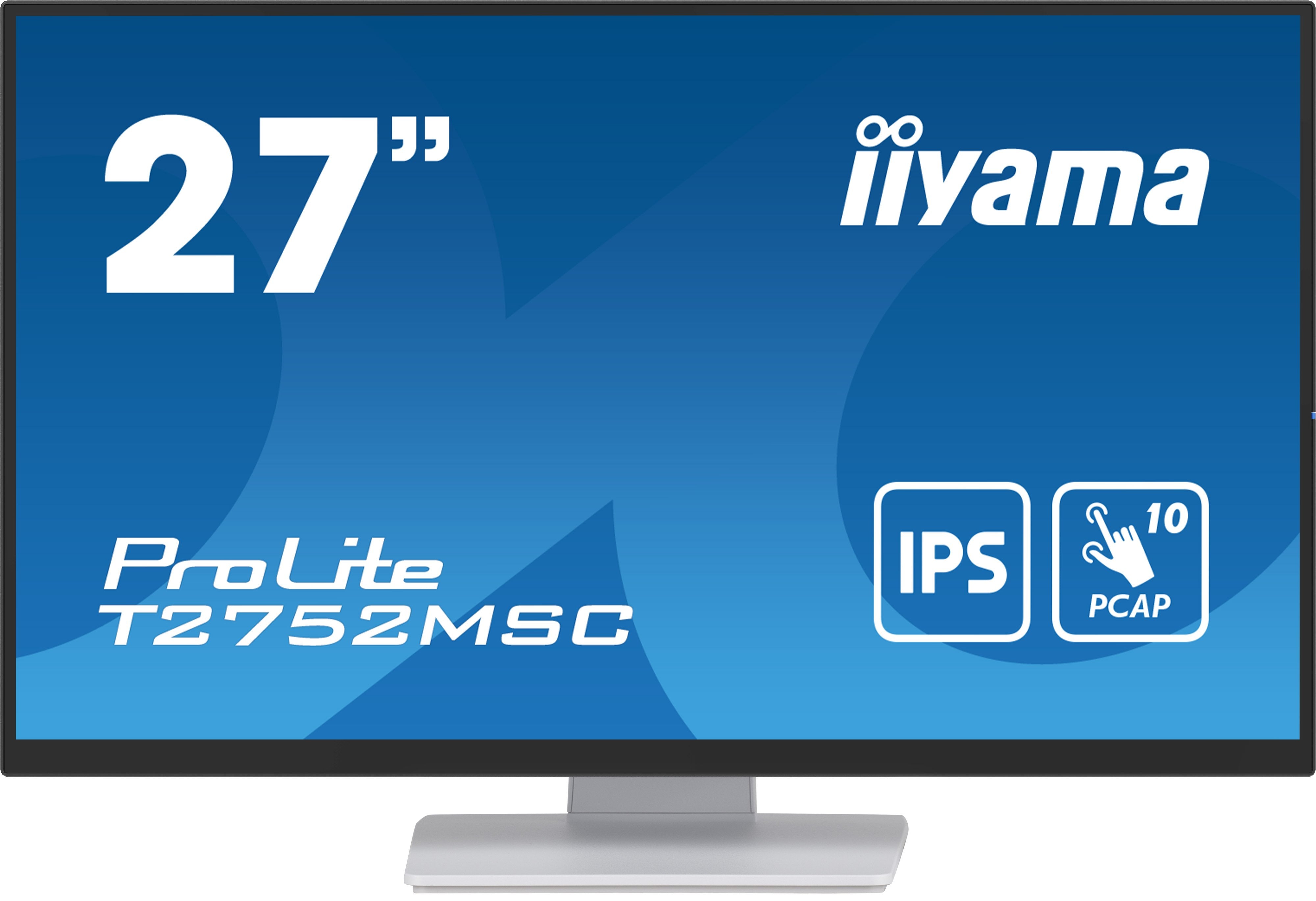 EAN 4948570123001 - iiyama ProLite T2752MSC-W1 pantalla para PC 68,6 cm (27") 1920 x 1080 Pixeles Full HD LED Pantalla táctil imagen 2