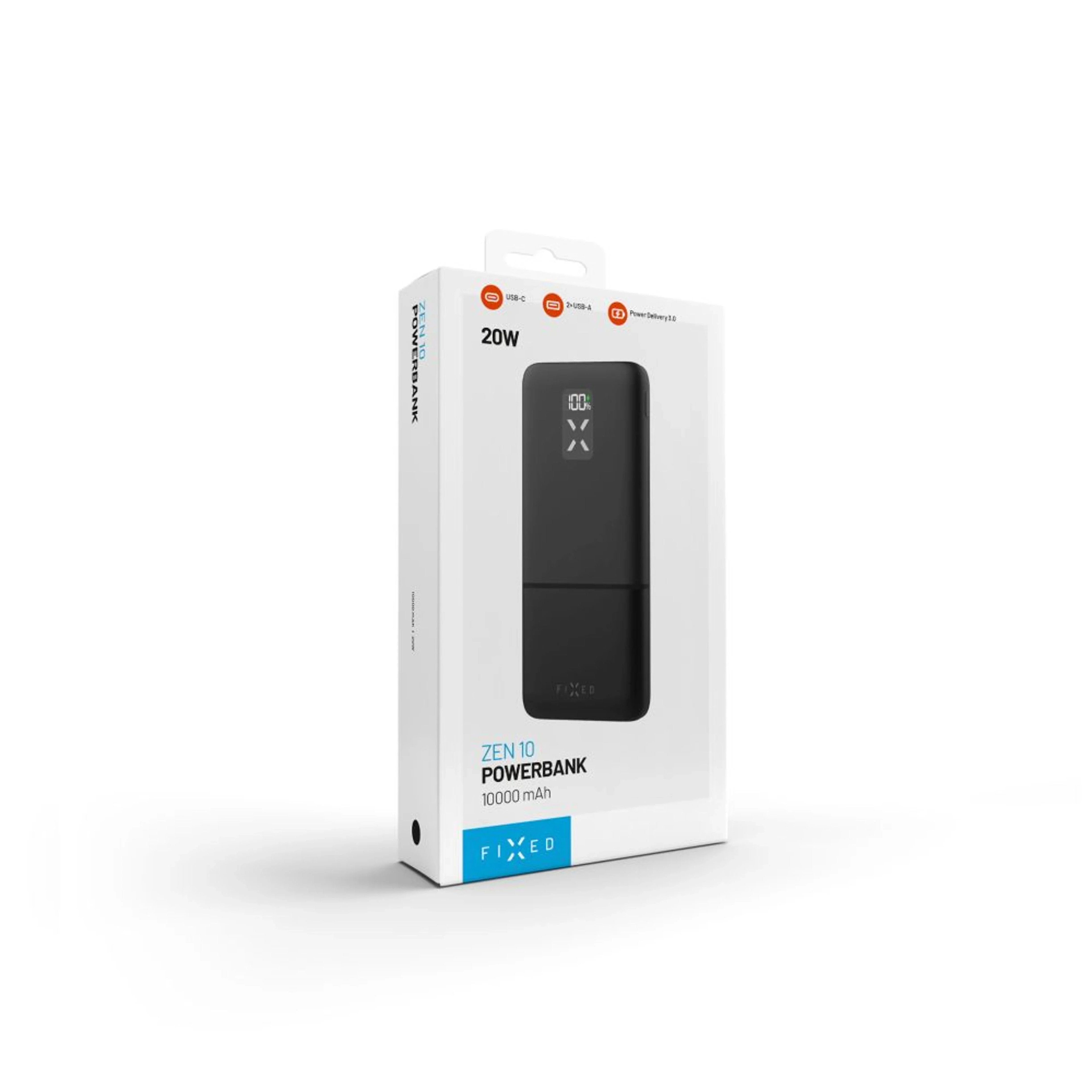 EAN 8591680146482 - FIXED FIXZEN-10-BK batería externa Polímero de litio 10000 mAh Negro imagen 8
