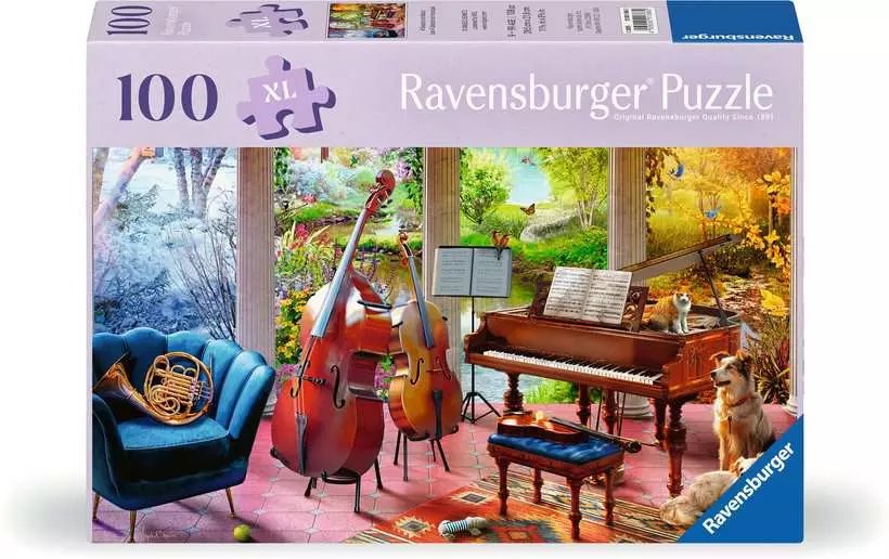 Ravensburger Se Siente Bien Y Rompecabezas - Temporadas Musicales 100 Partes 12001366