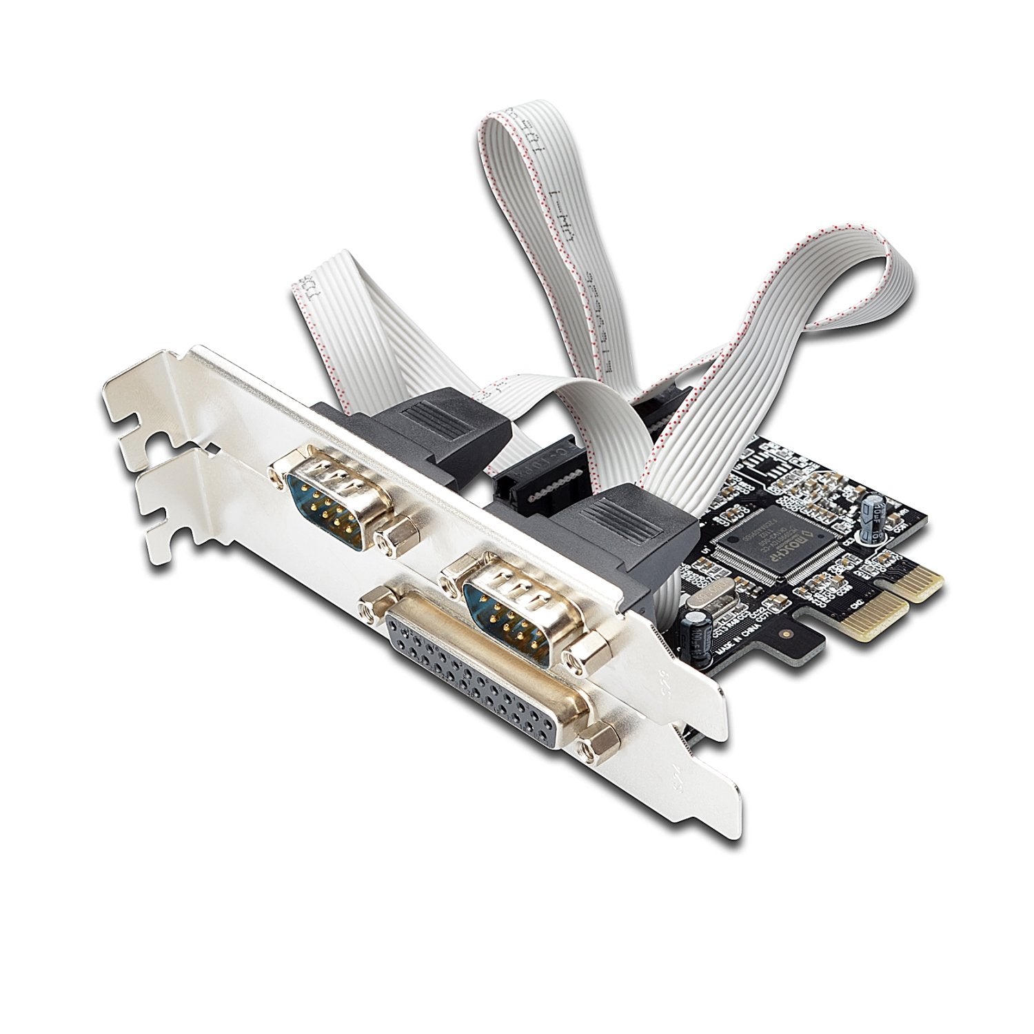 Ewent Pci Express 1 X Parallel , 2 X Serial Card Slot 2 X Dsub 9, 1 X Dsub 25, Mcs9901, Pci Express X 1, 2.3 Mbps, 200g