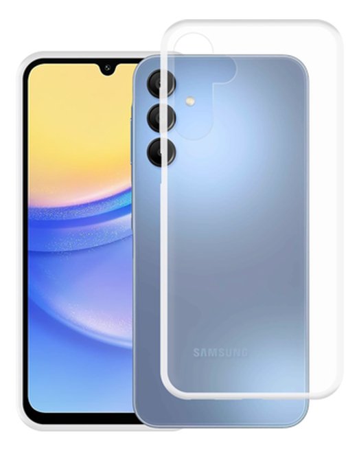 Funda Samsung Galaxy A15 Transparente Just In Case Funda De Silicona Tpu/ Compatible Con Samsung Galaxy A15 - A15 5g/ Transparente